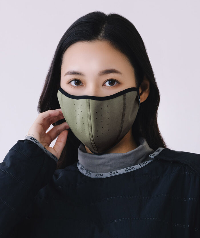 防風軟殼刷毛立體透氣口罩