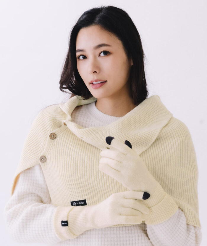 羊毛保暖觸控手套