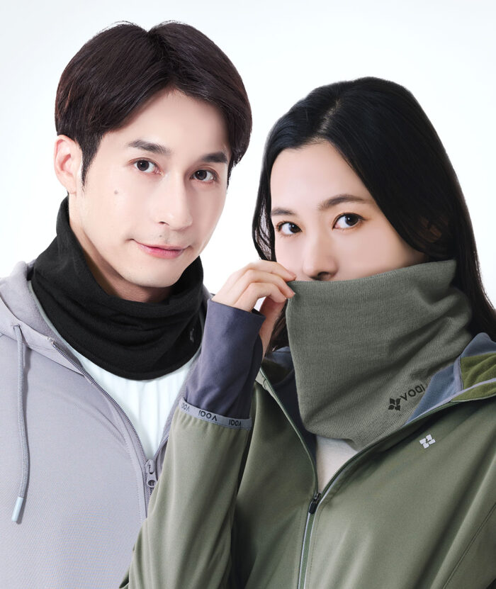 石墨烯恆溫舒絨保暖脖圍