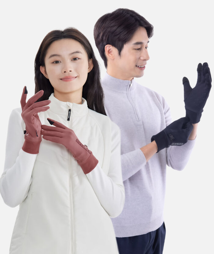 石墨烯恆溫舒絨手套-掀指觸控