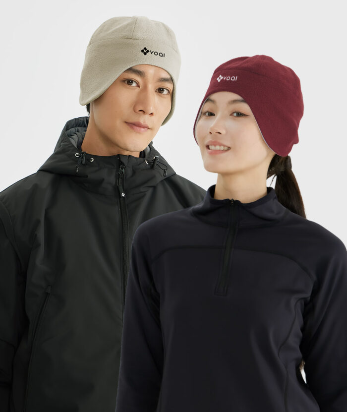 石墨烯恆溫舒絨護耳雙面戴保暖帽