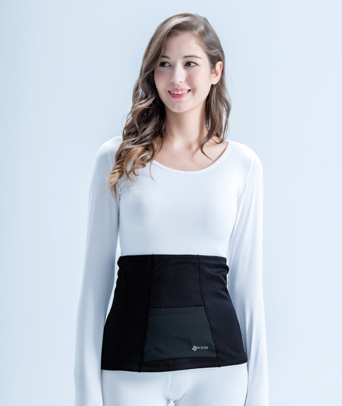 石墨烯恆溫舒絨肚圍-貼心口袋-女