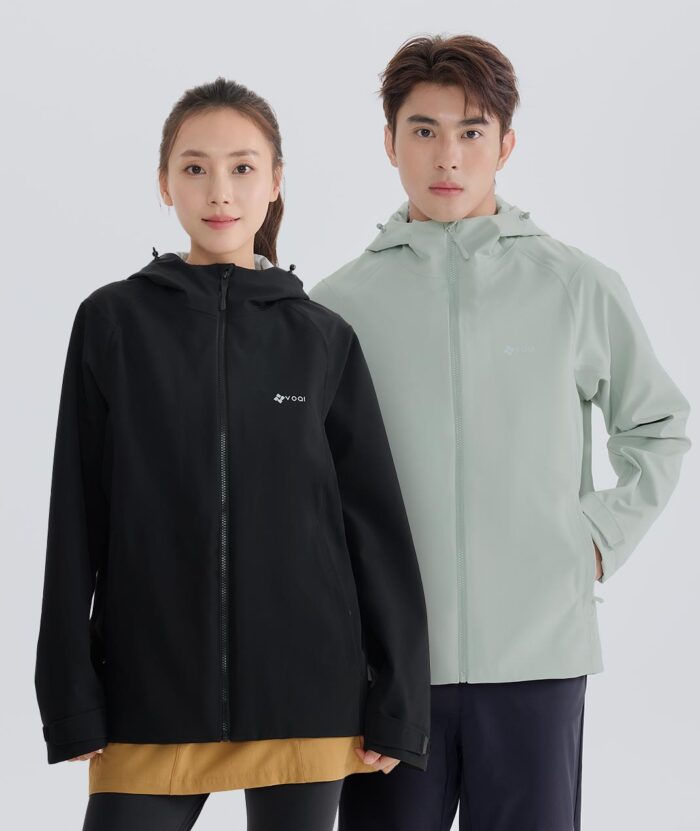 防水防風連帽外套