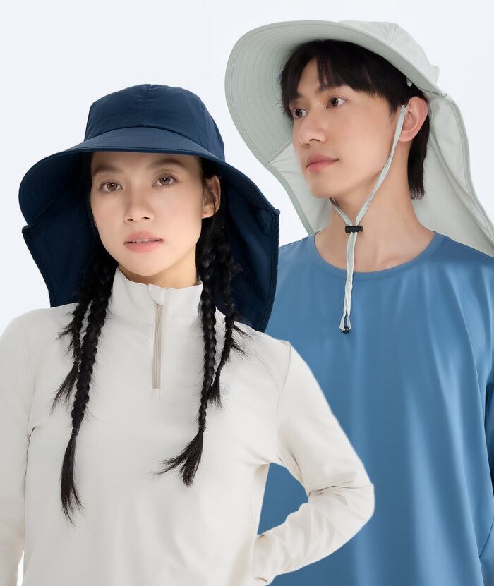 抗UV-Suptex清涼防蚊環保護頸登山帽