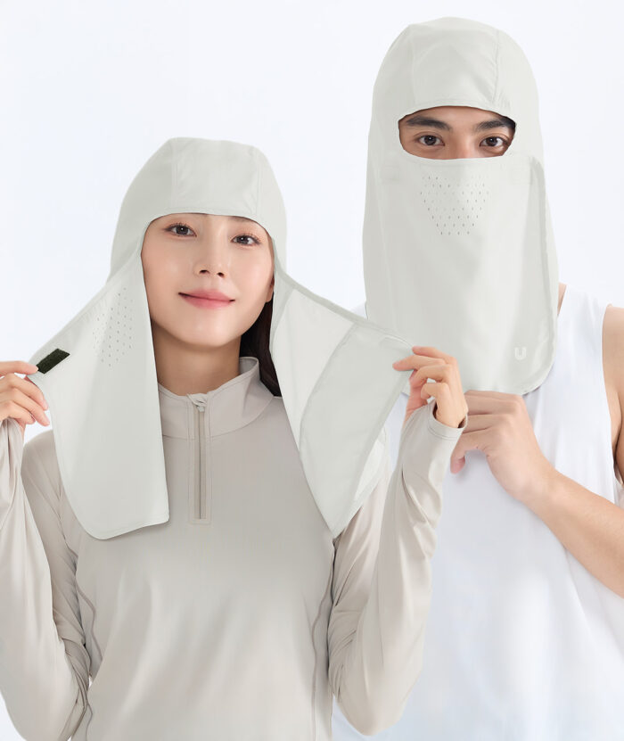 抗UV-Suptex清涼彈性快速穿脫透氣頭套