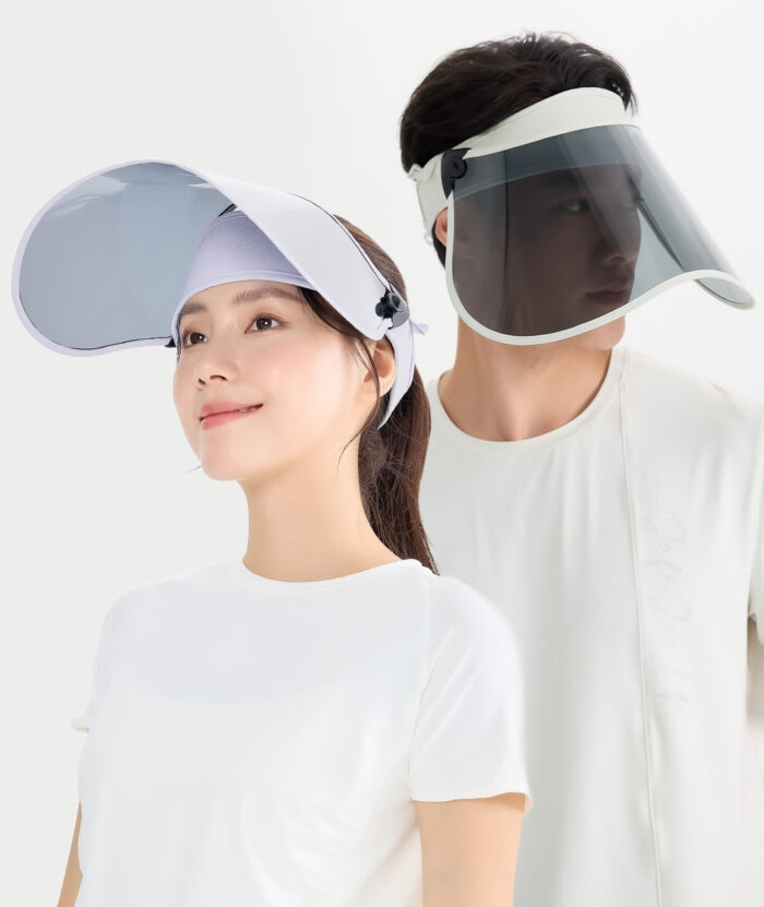 抗UV-Suptex清涼偏光遮陽捲收美容面罩