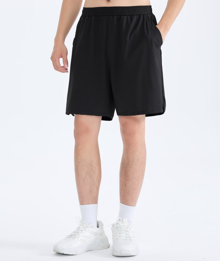 抗UV-Apex環保涼感裸肌寬鬆運動短褲-男