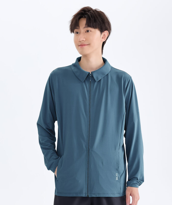 抗UV-Apex銀纖維透氣都會襯衫外套-男