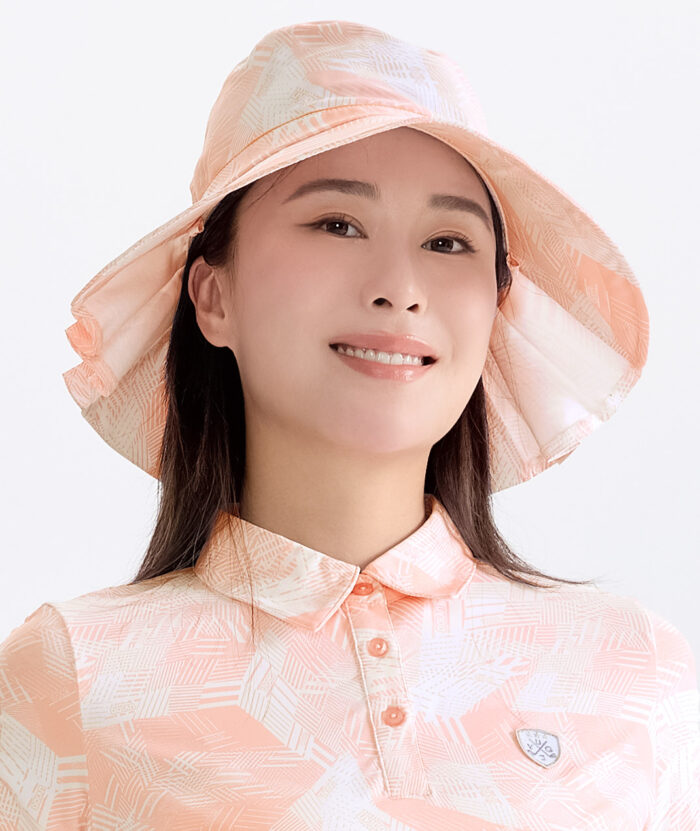 抗UV-Suptex清涼百褶雙向戴造型帽-女
