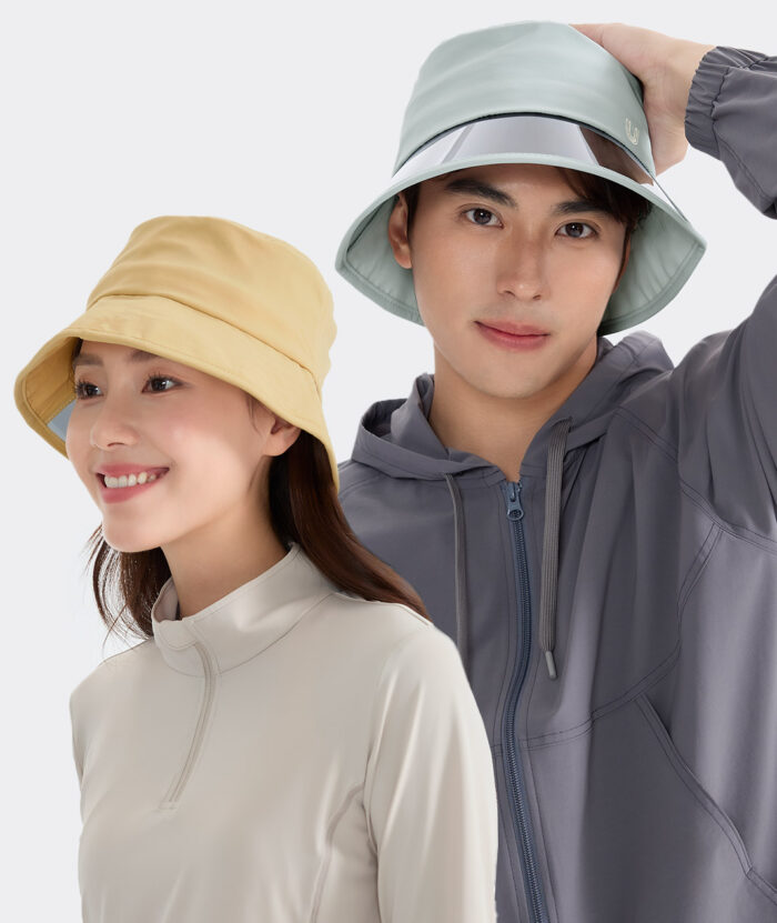 抗UV-Apex冰彈紋織偏光拼接漁夫帽