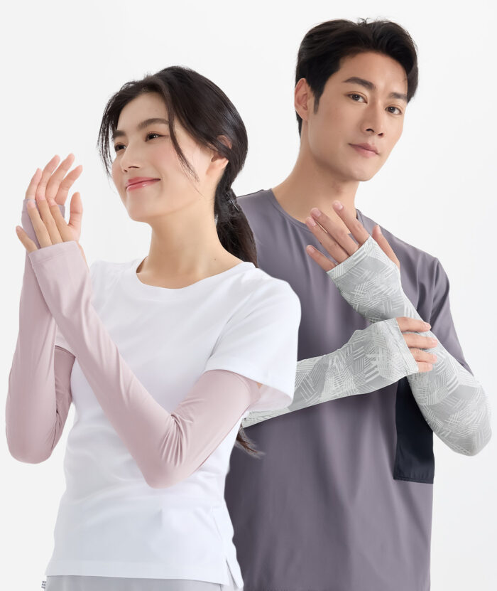 抗UV-Apex超涼感袖套-彈力指洞