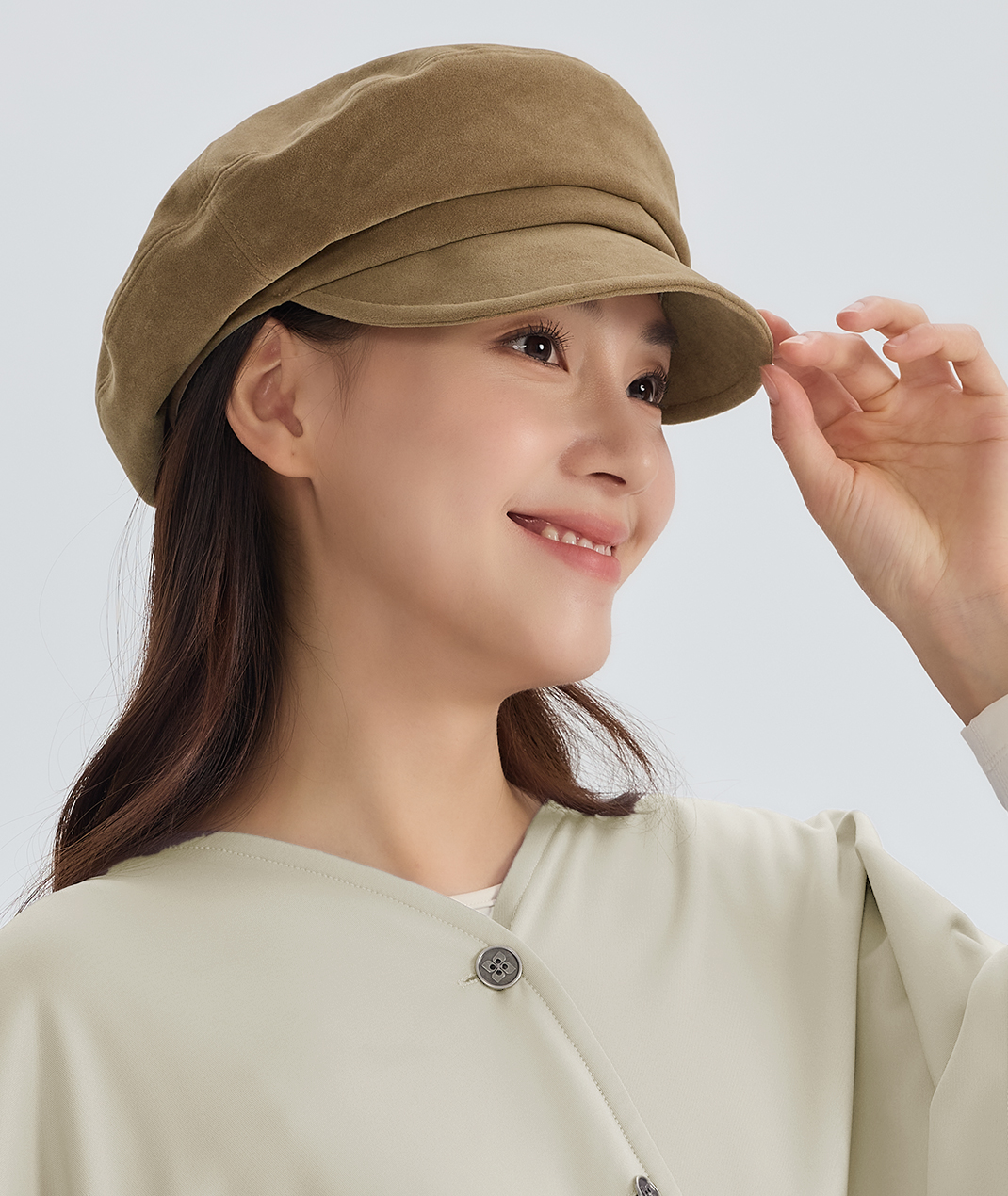 保暖經典復古貝蕾帽-女